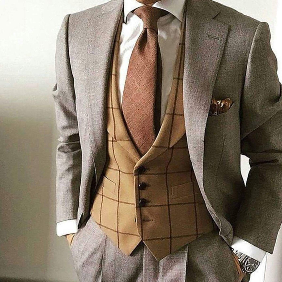 Костюм тройка джентльмены