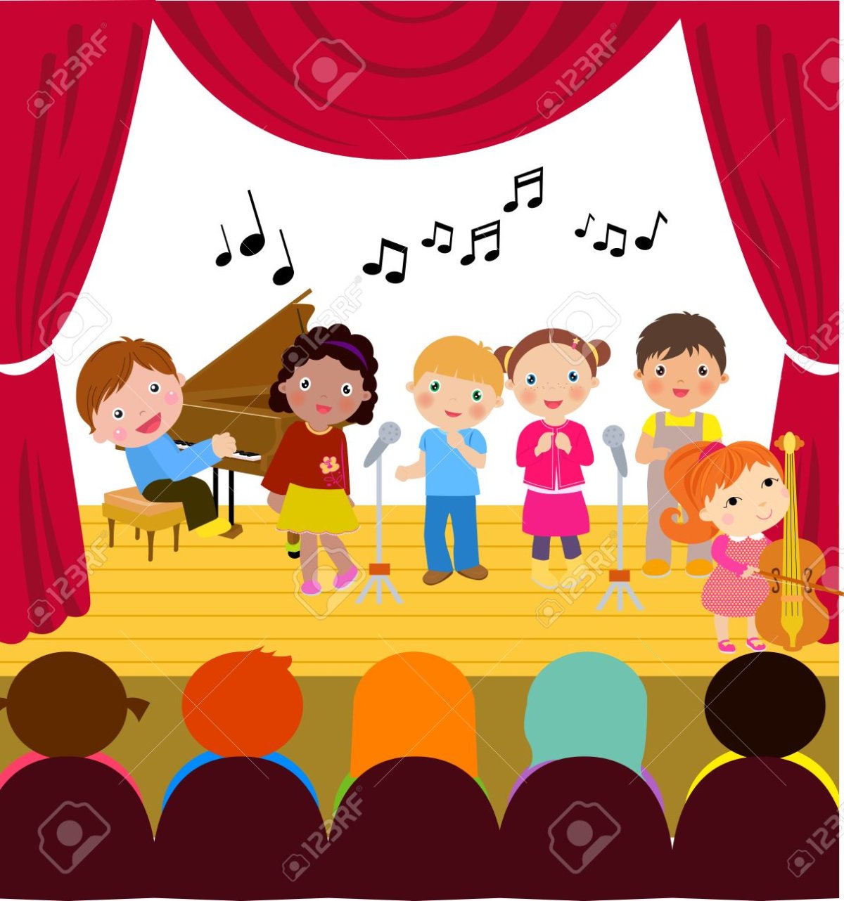 Мультяшка на концерте