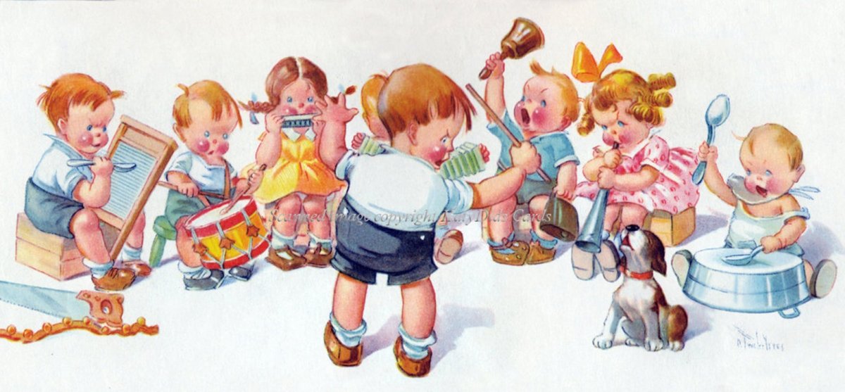 Детский шумовой оркестр