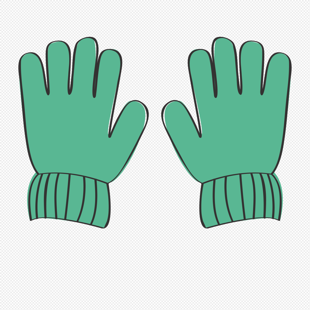 Для рисования детям перчатки