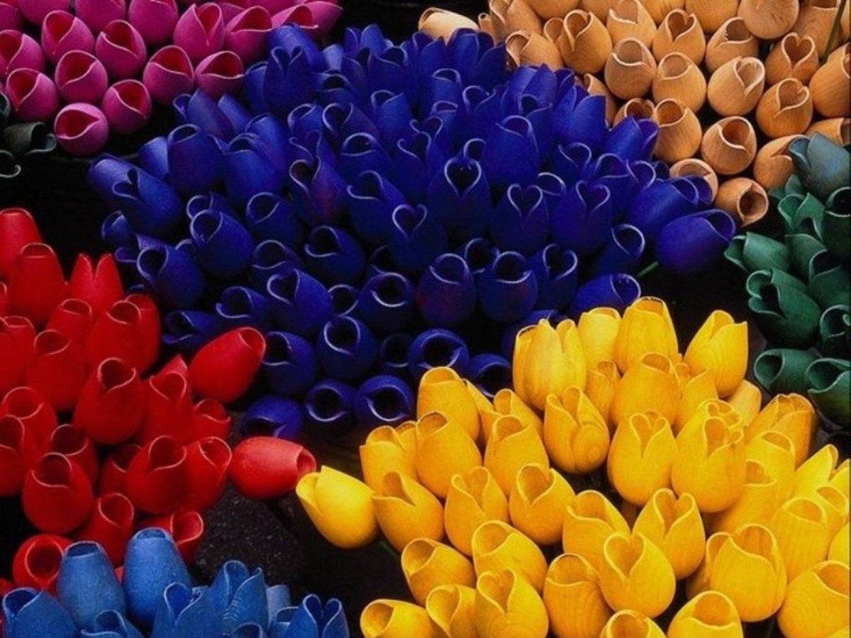 Цветы много штучек