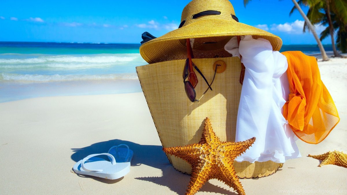 Вещи для пляжа на море