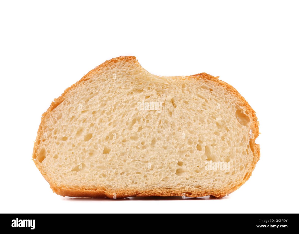 Хлеб нарезанный несколько кусок