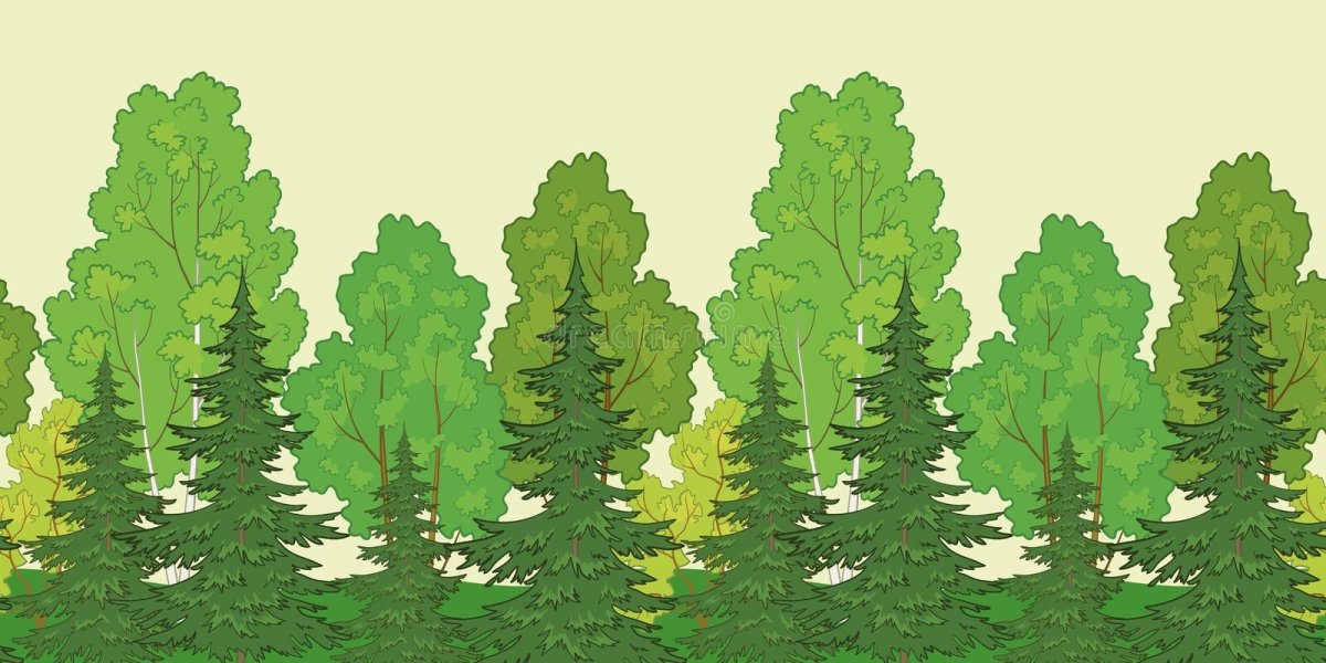 Лес для кукольного театра