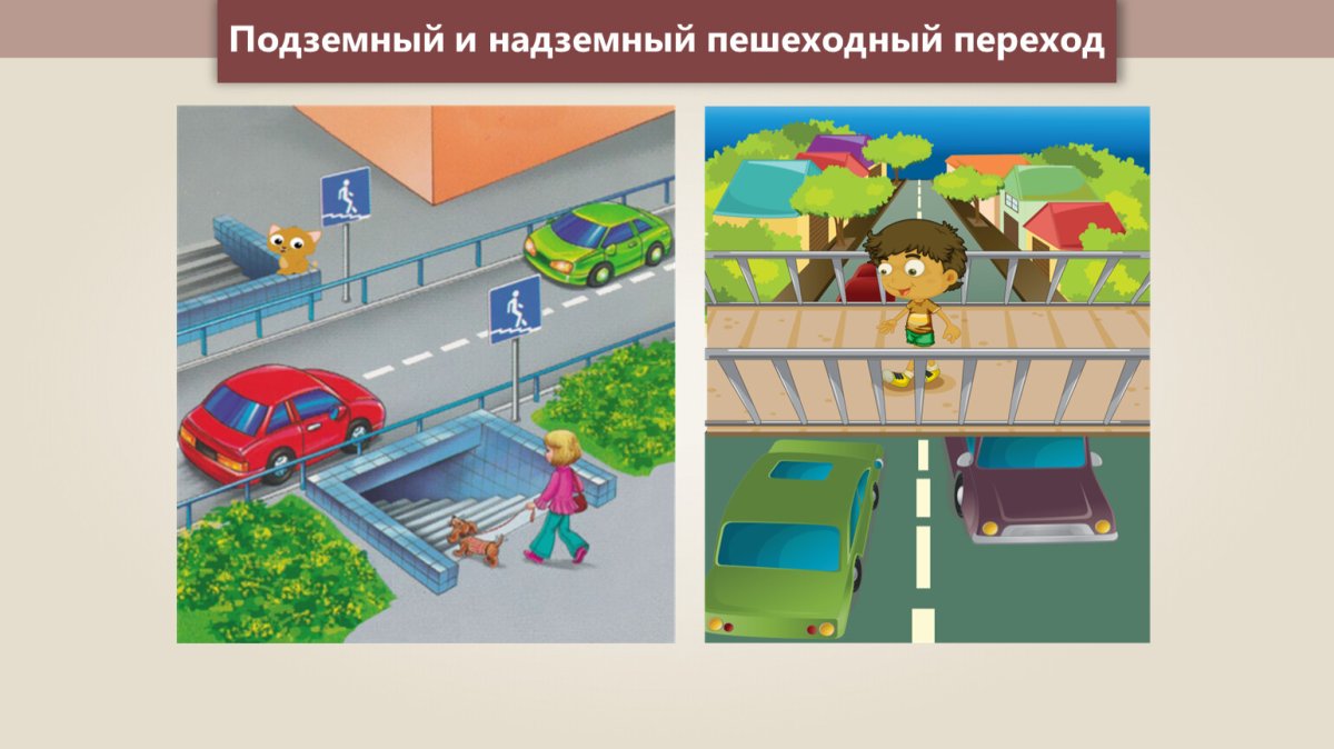 Дорожный знак подземный переход