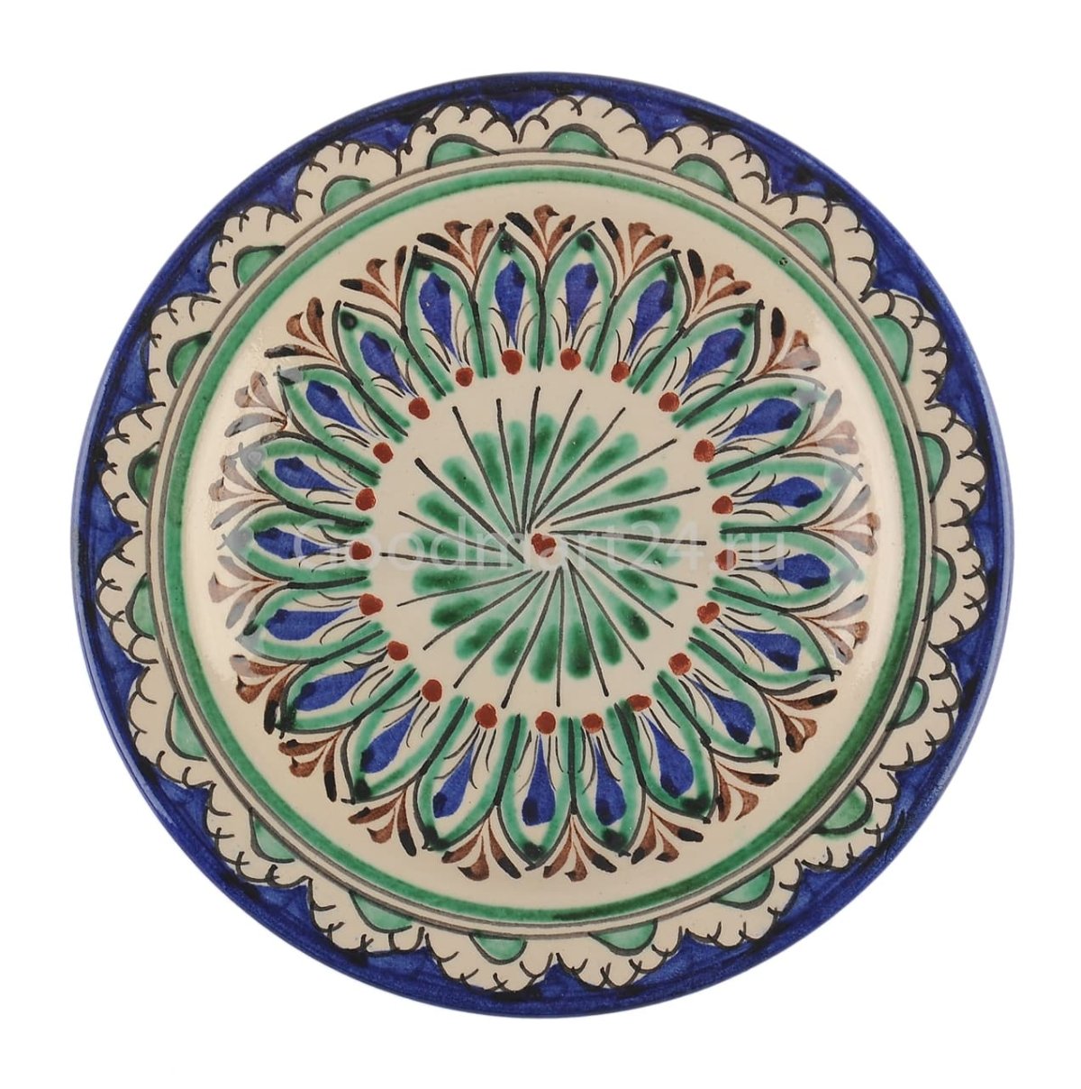 Тарелка Риштанская керамика