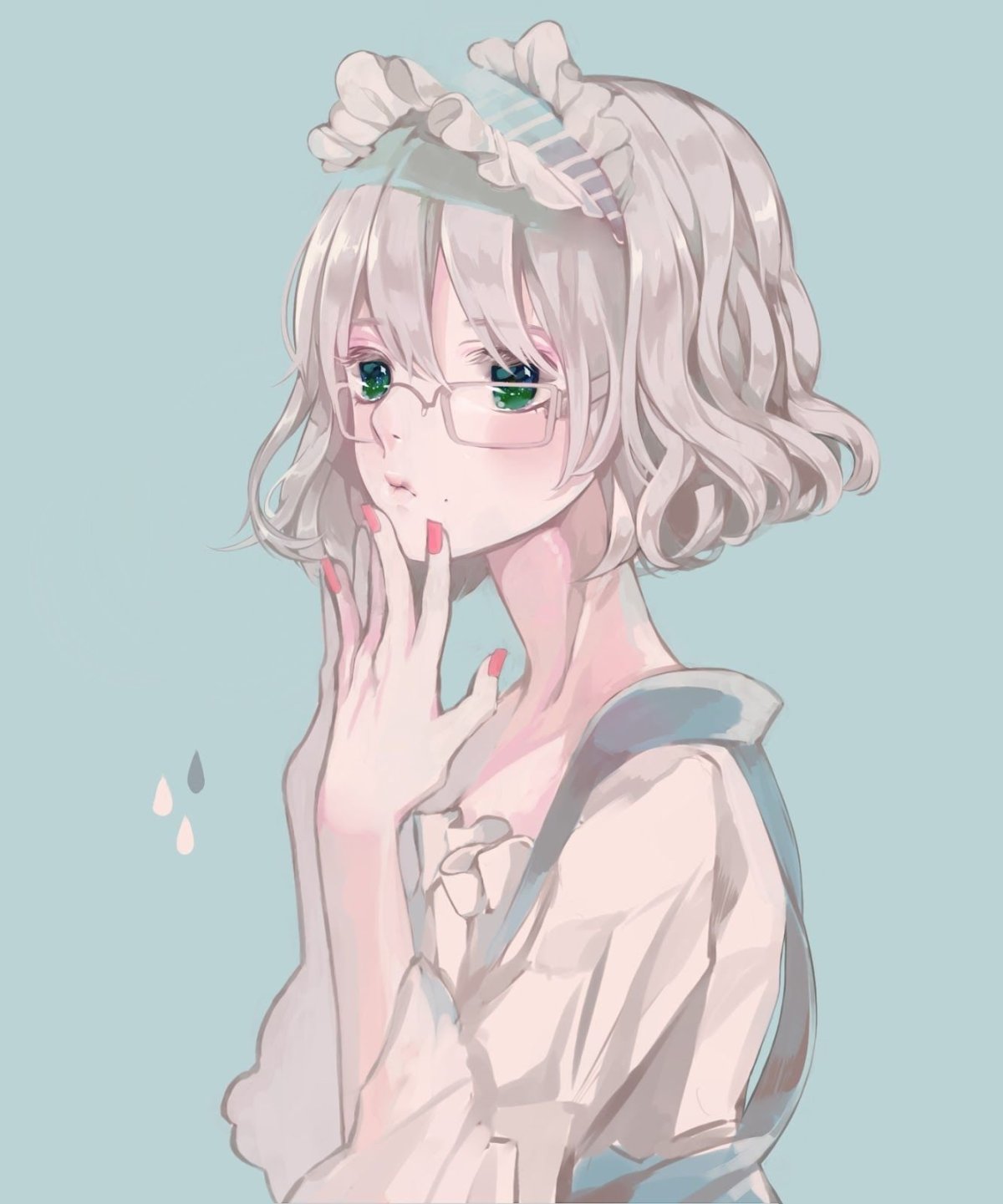 Эстетичная девочка арт