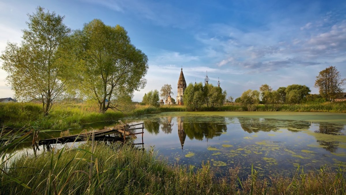 Деревенский пейзаж