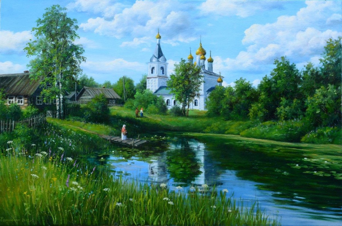 Праздник Троицы в живописи