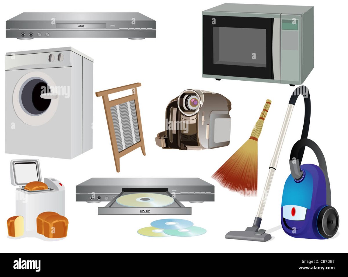 Предметы домашнего быта современные