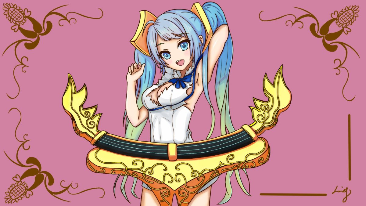 Сона ЛОЛ аниме