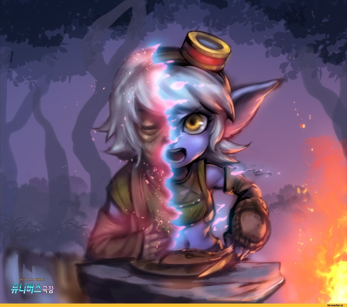 Lol Тристана арт
