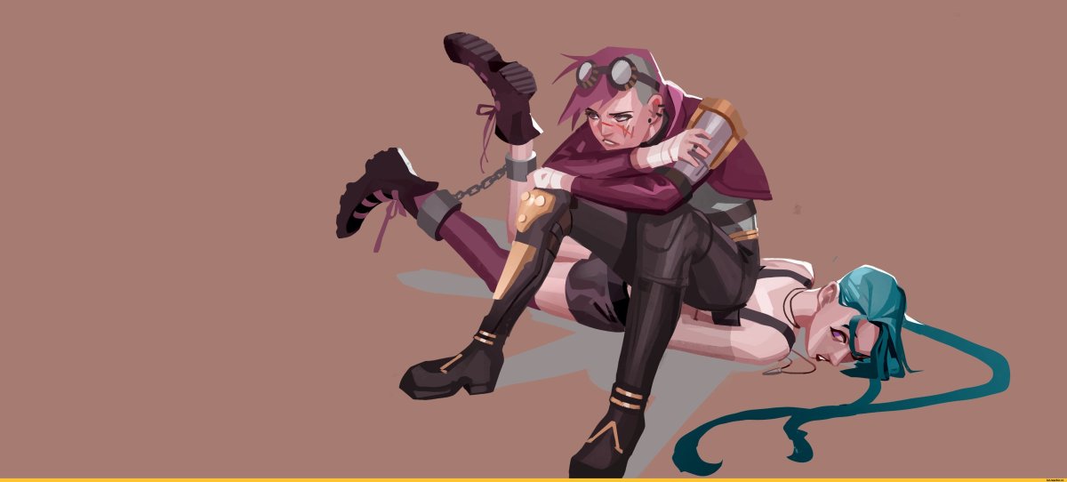 Аркейн Джинкс и экко