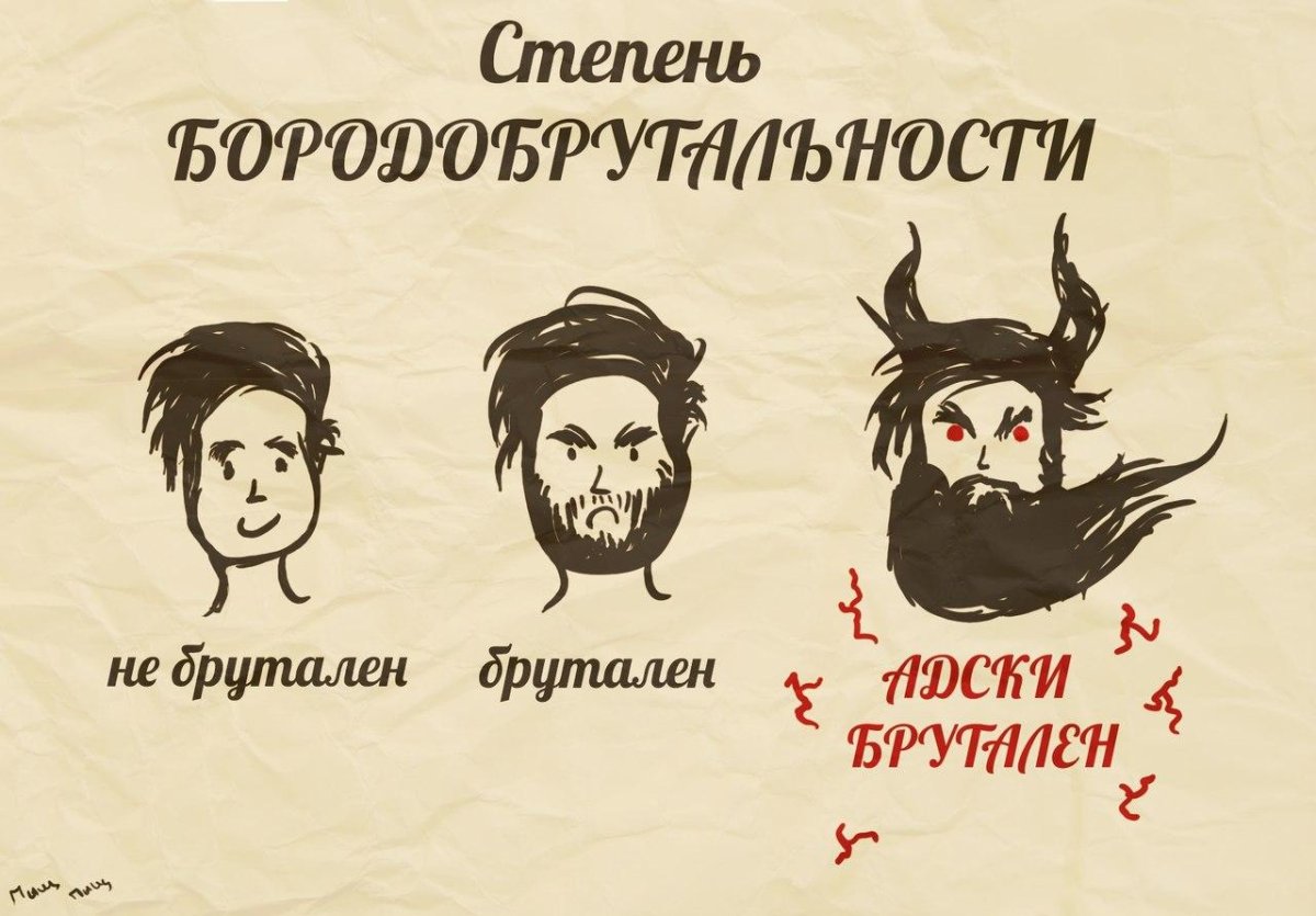 Борода прикол