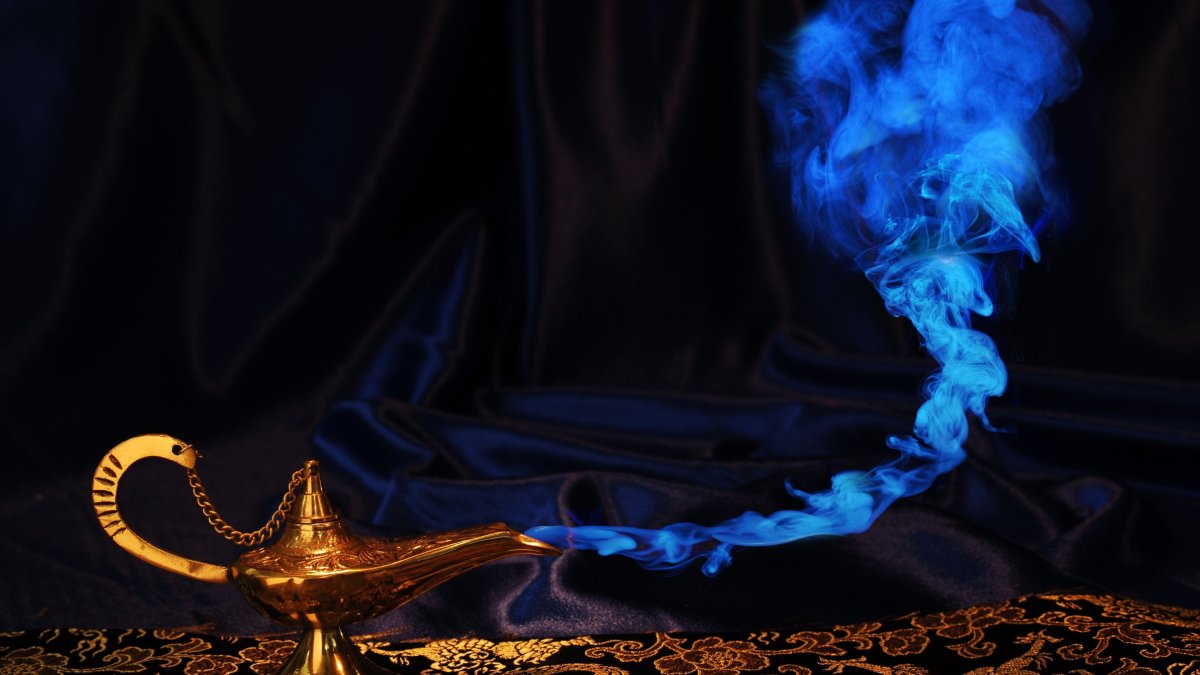 Лампа Аладдина Эстетика