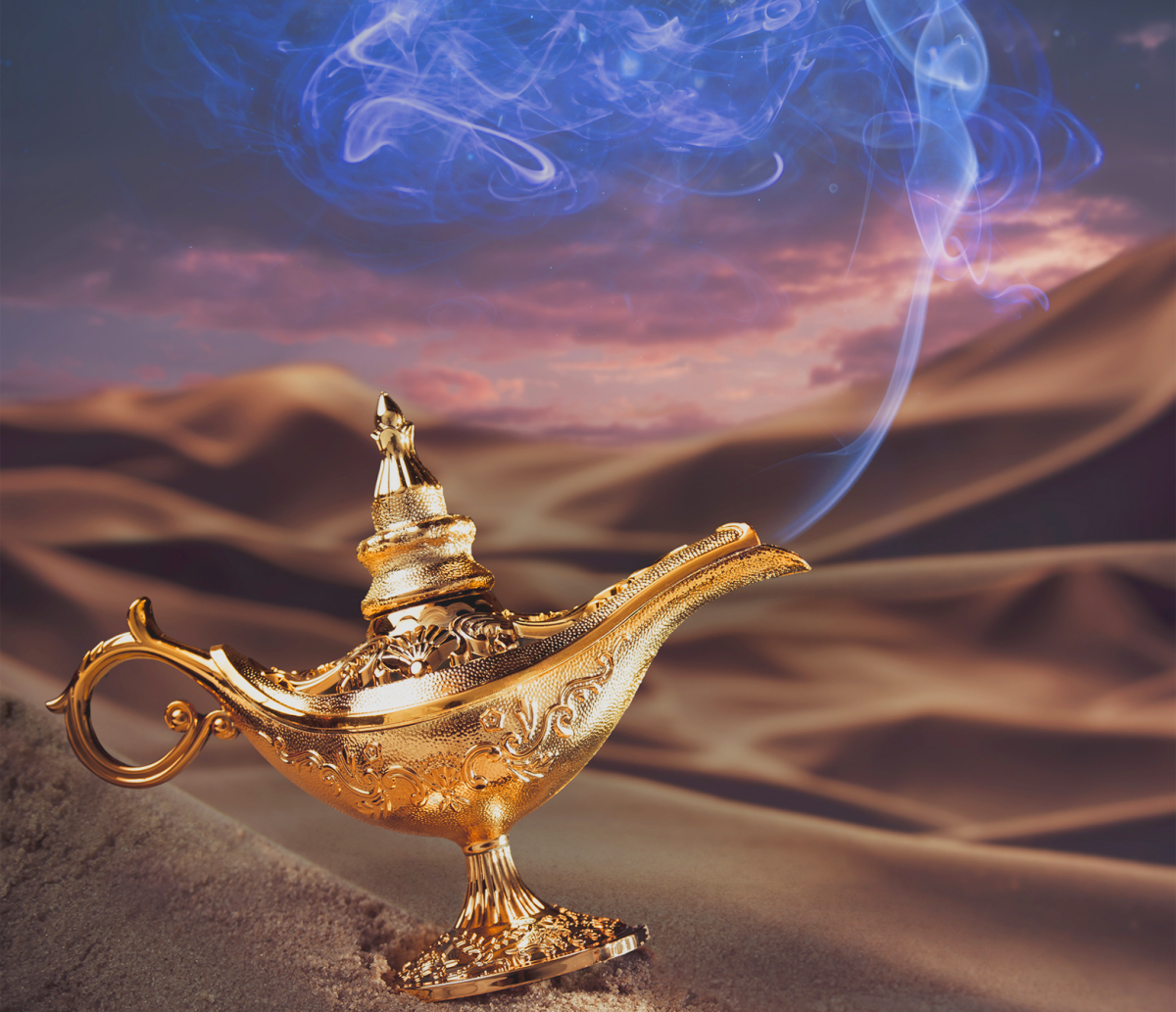 Волшебная лампа Джина