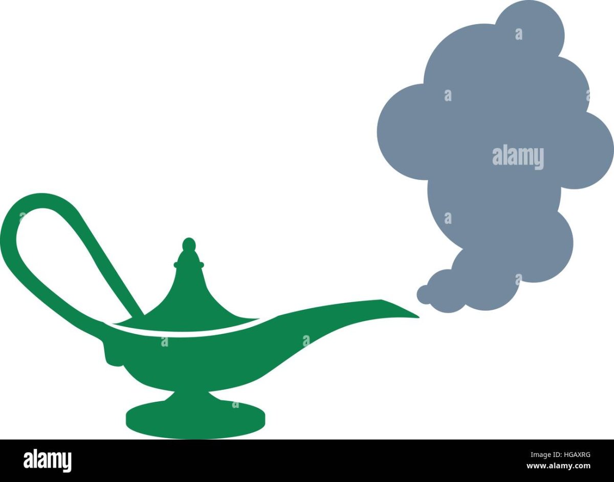 Лампа Джина Аладдин 2019