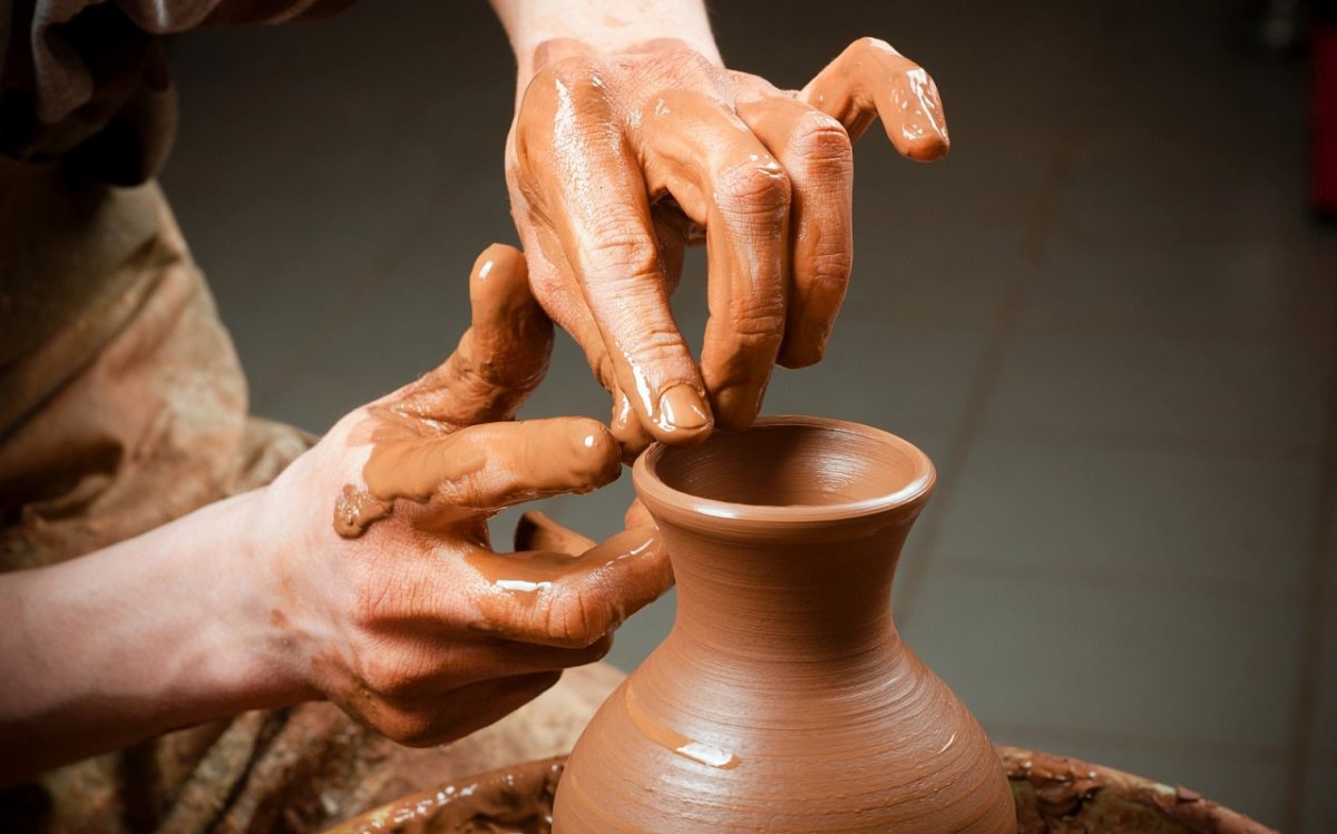 Лепка из глины