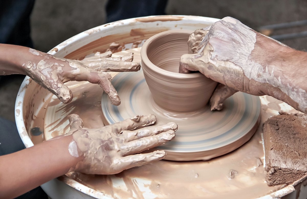 Глина в природе