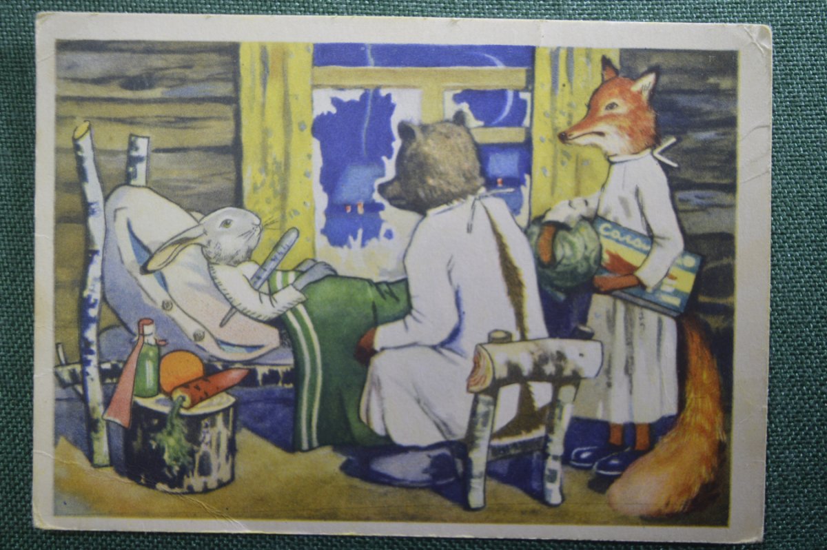 Заяц болеет