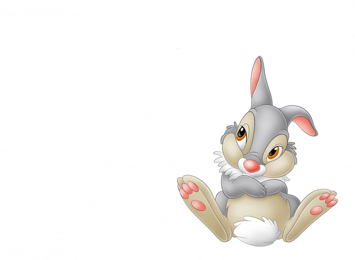 Зайки мультяшные