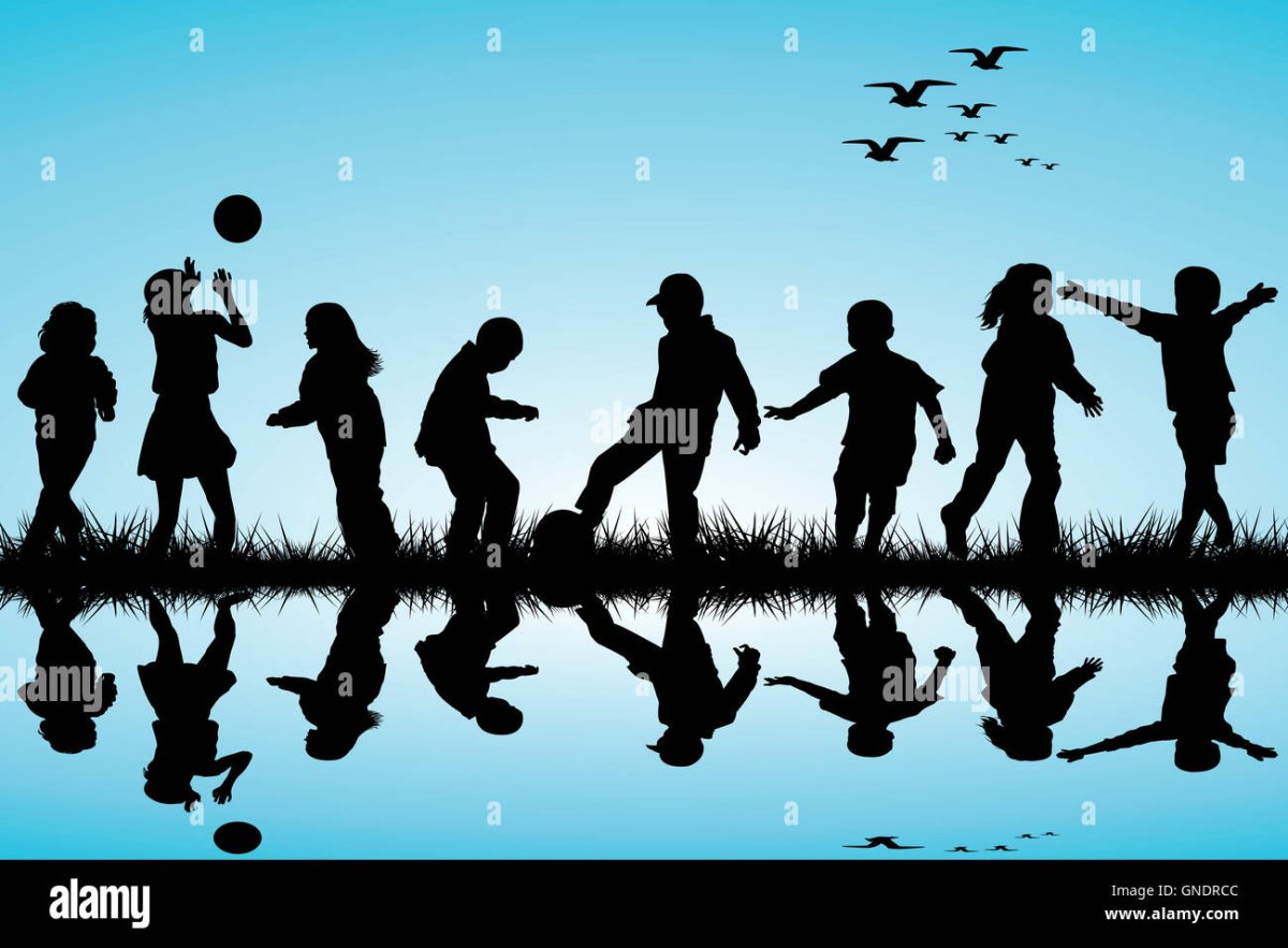 Силуэт маленькой птицы