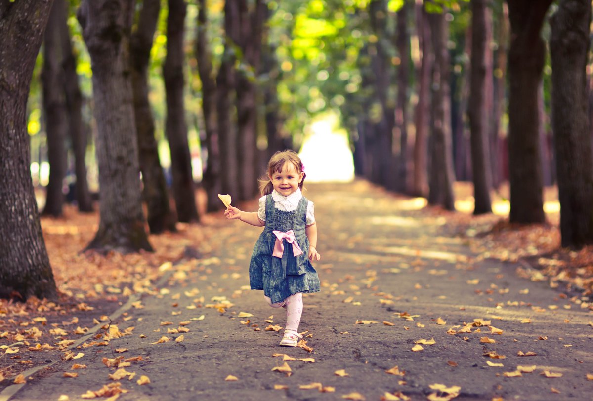 Дети в парке