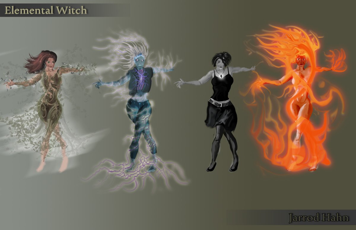 Чародейки элементали