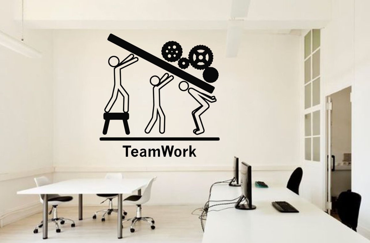 Мотивирующие наклейки на стену