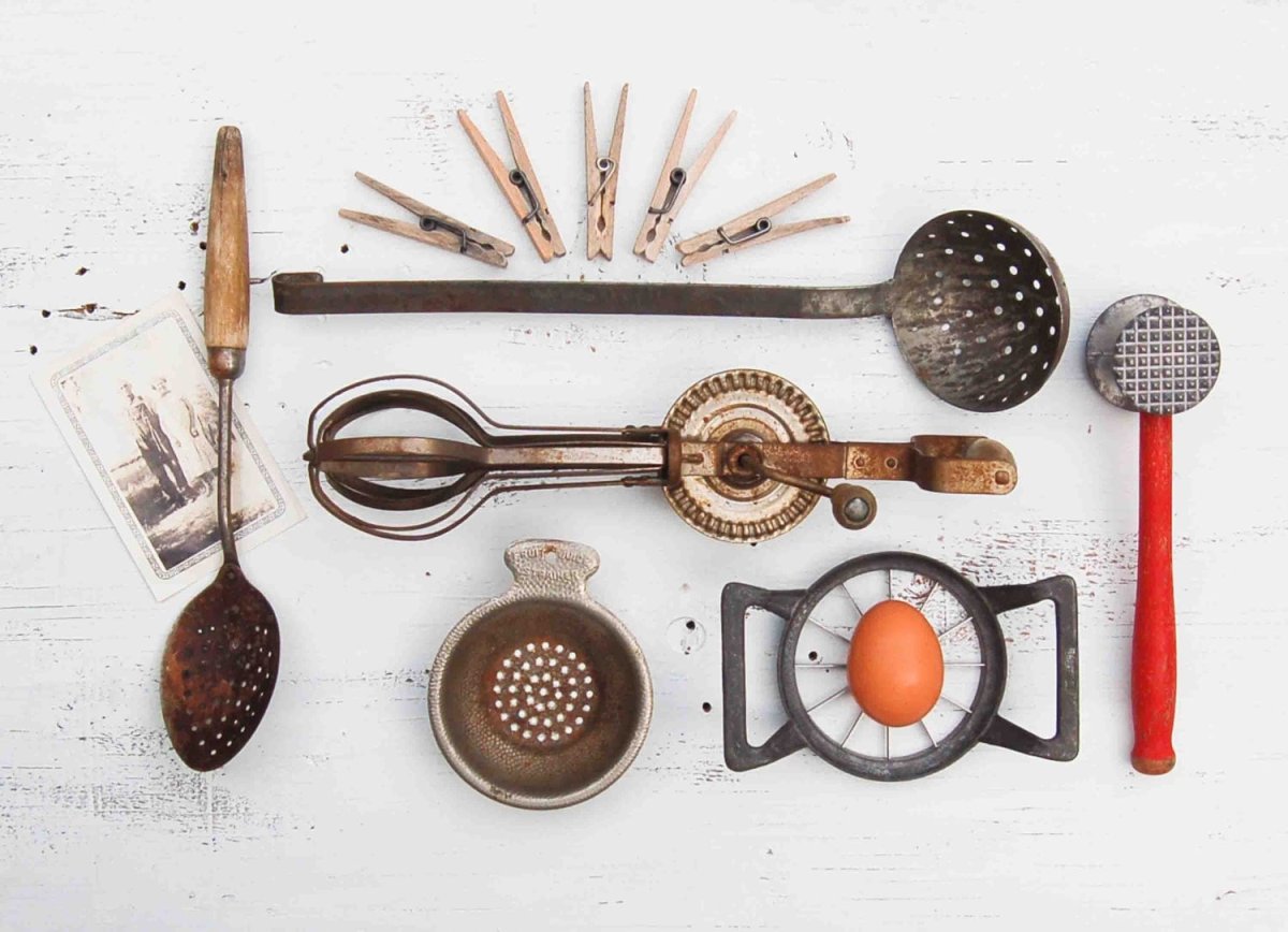 Старого мира кухонные предметы