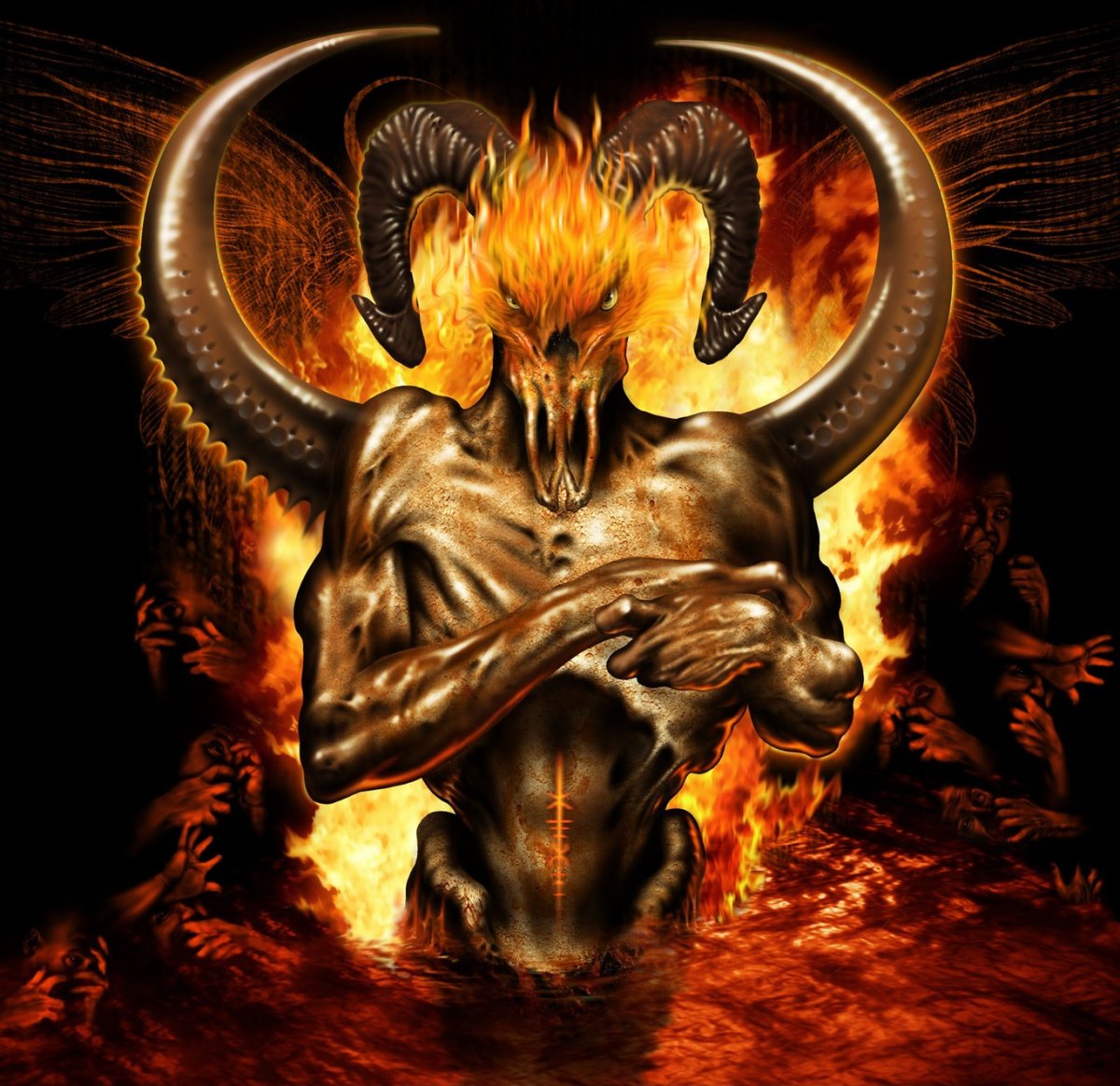 Дагдарион демон козерога