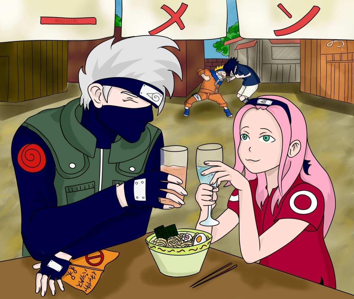 Сакура и Какаси 2 сезон