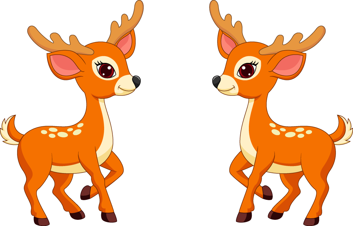 Мультяшный Лось в одежде