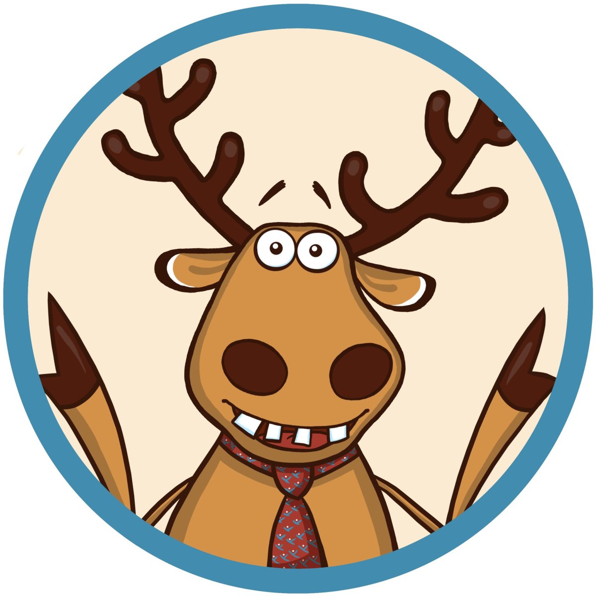 Самый мощный мультяшный олень