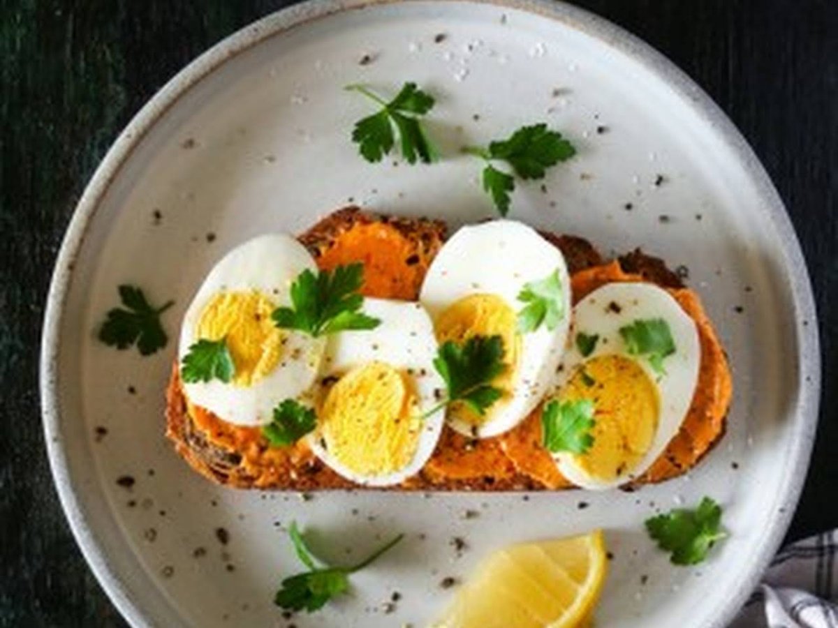 Яичница вкрутую