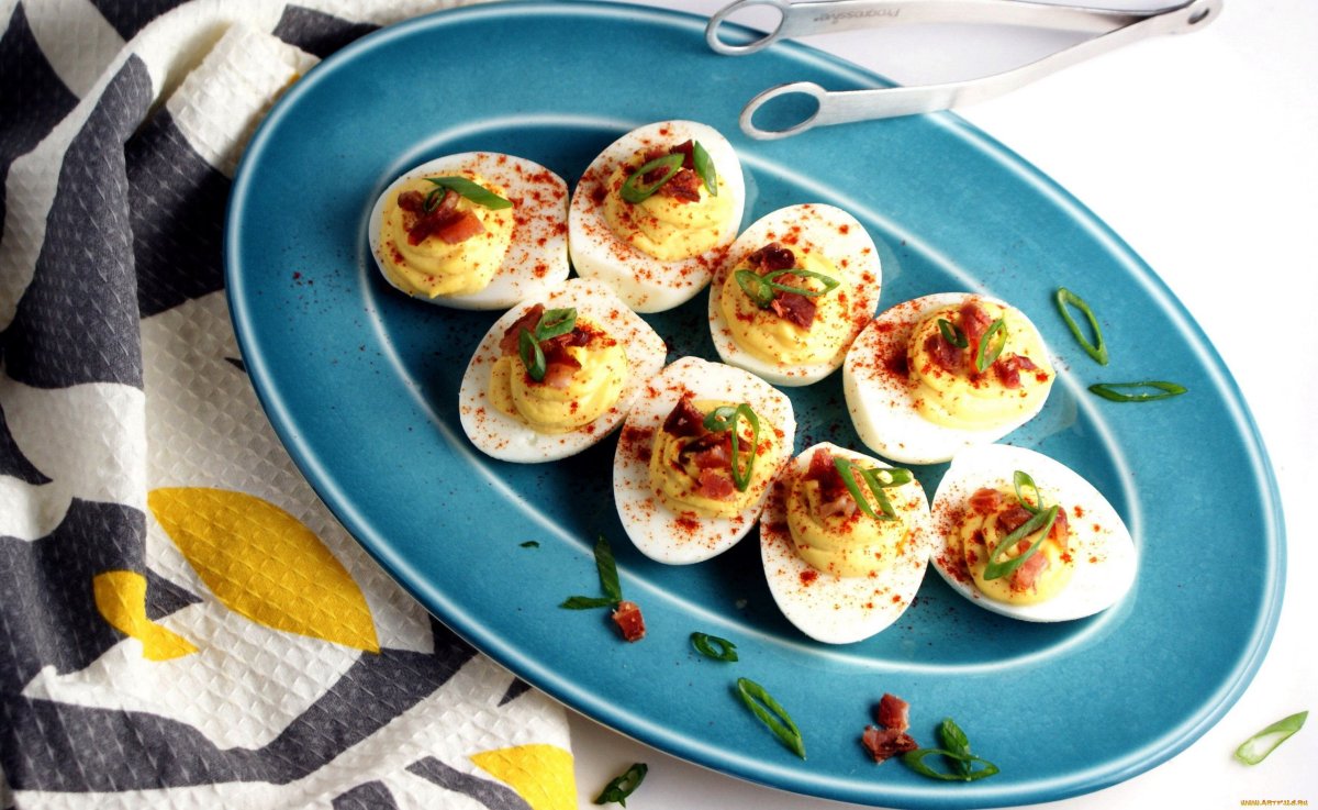 Блюда с яйцами