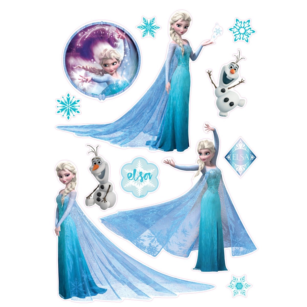 Эльза по пояс