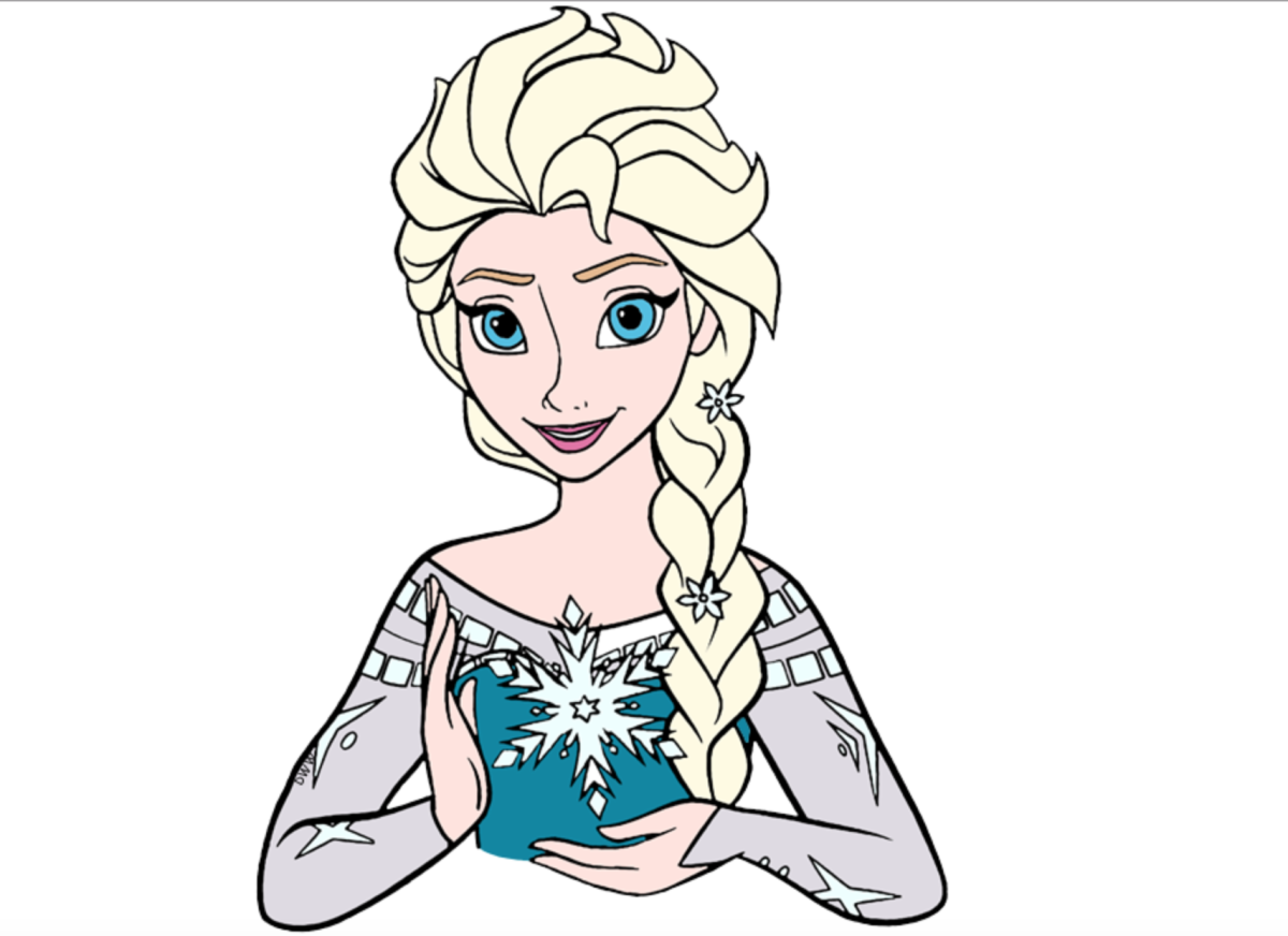 Герои холодного сердца Эльза