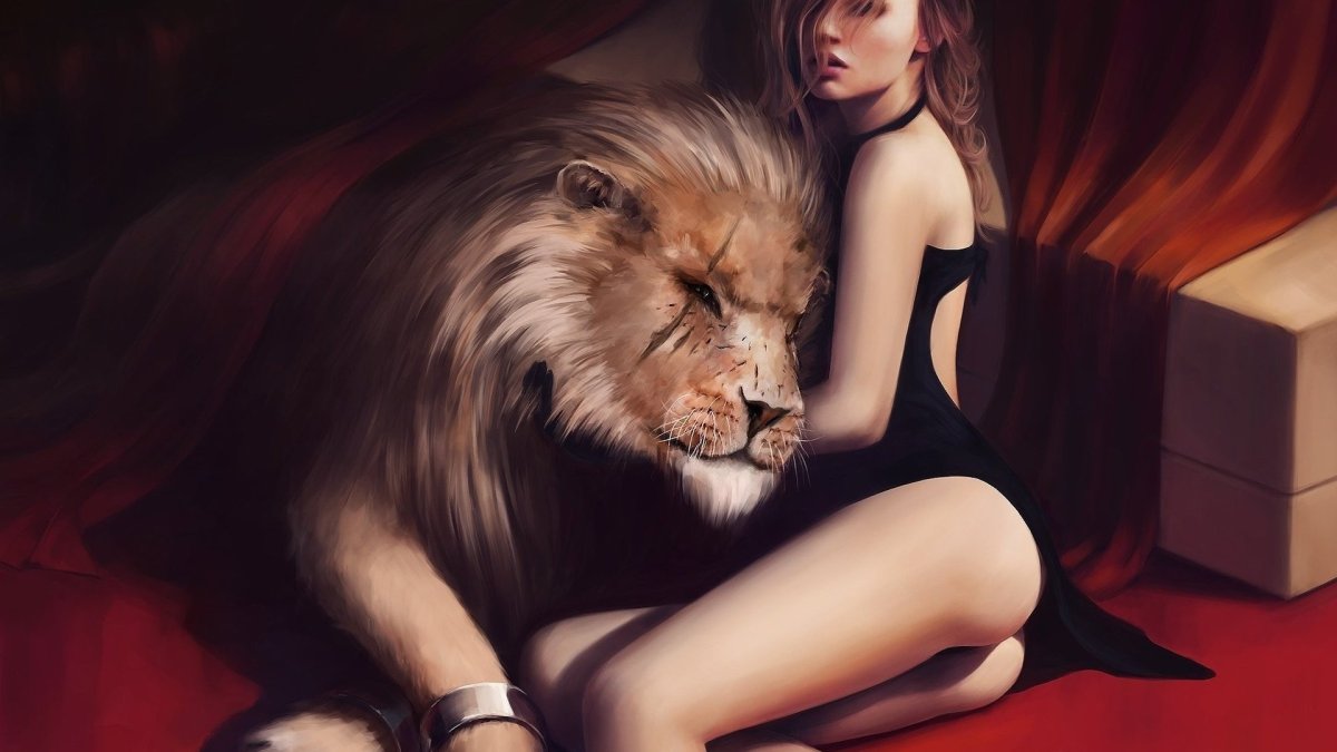 Девушка и зверь