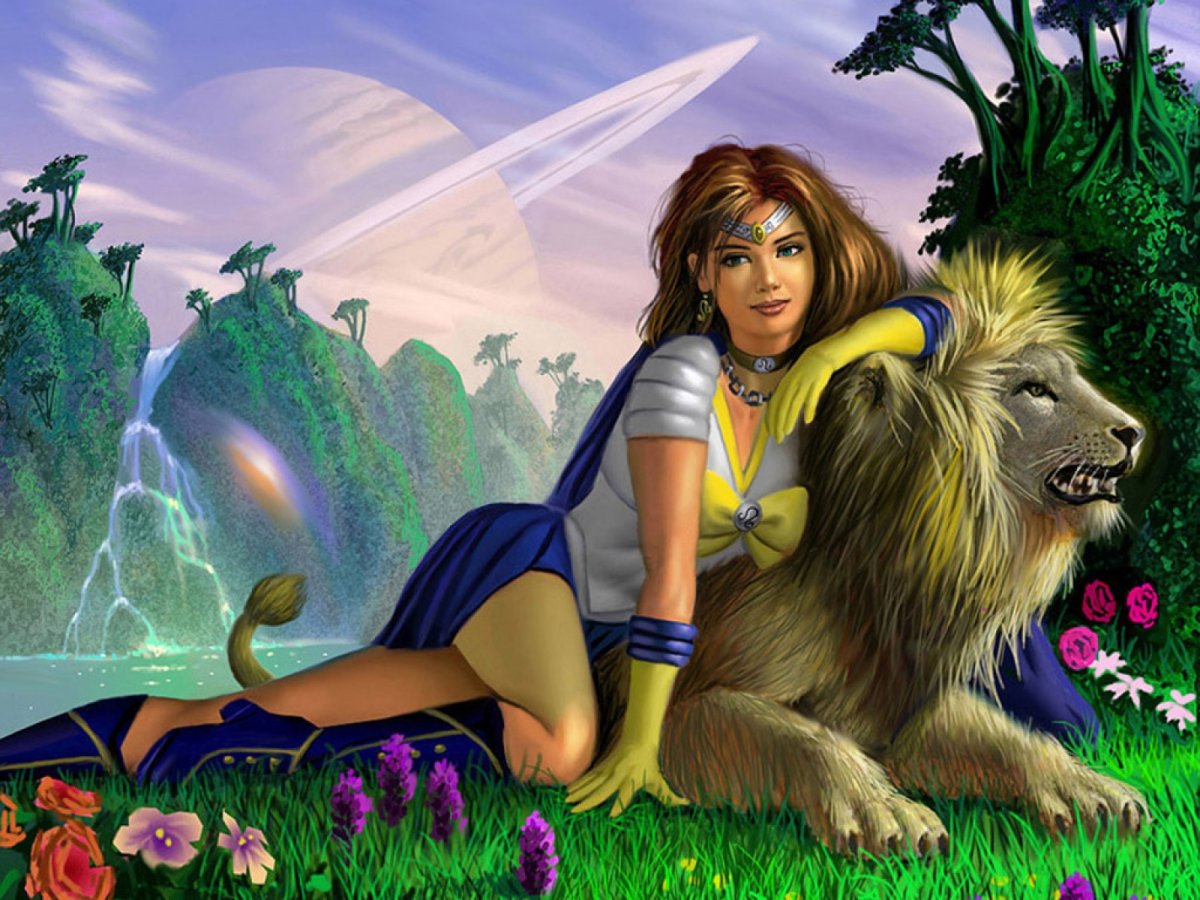 Лев знак зодиака фэнтези