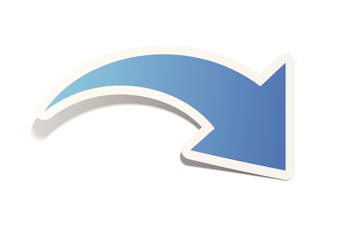 Закругленная стрелка