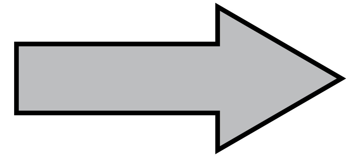 Трафарет стрелочки
