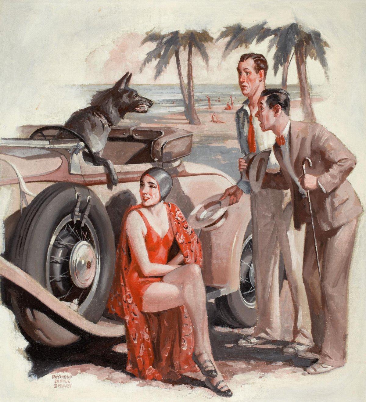 Иллюстратор Raymond James Stuart