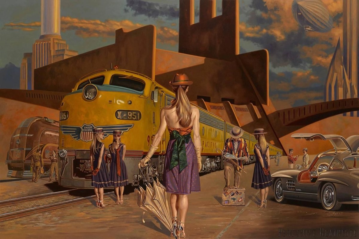 Перегрин Хиткот картины