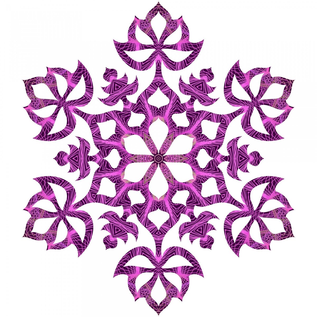 Снежинка Графика