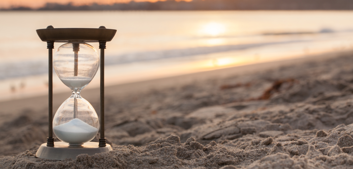 Песочные часы песчинки