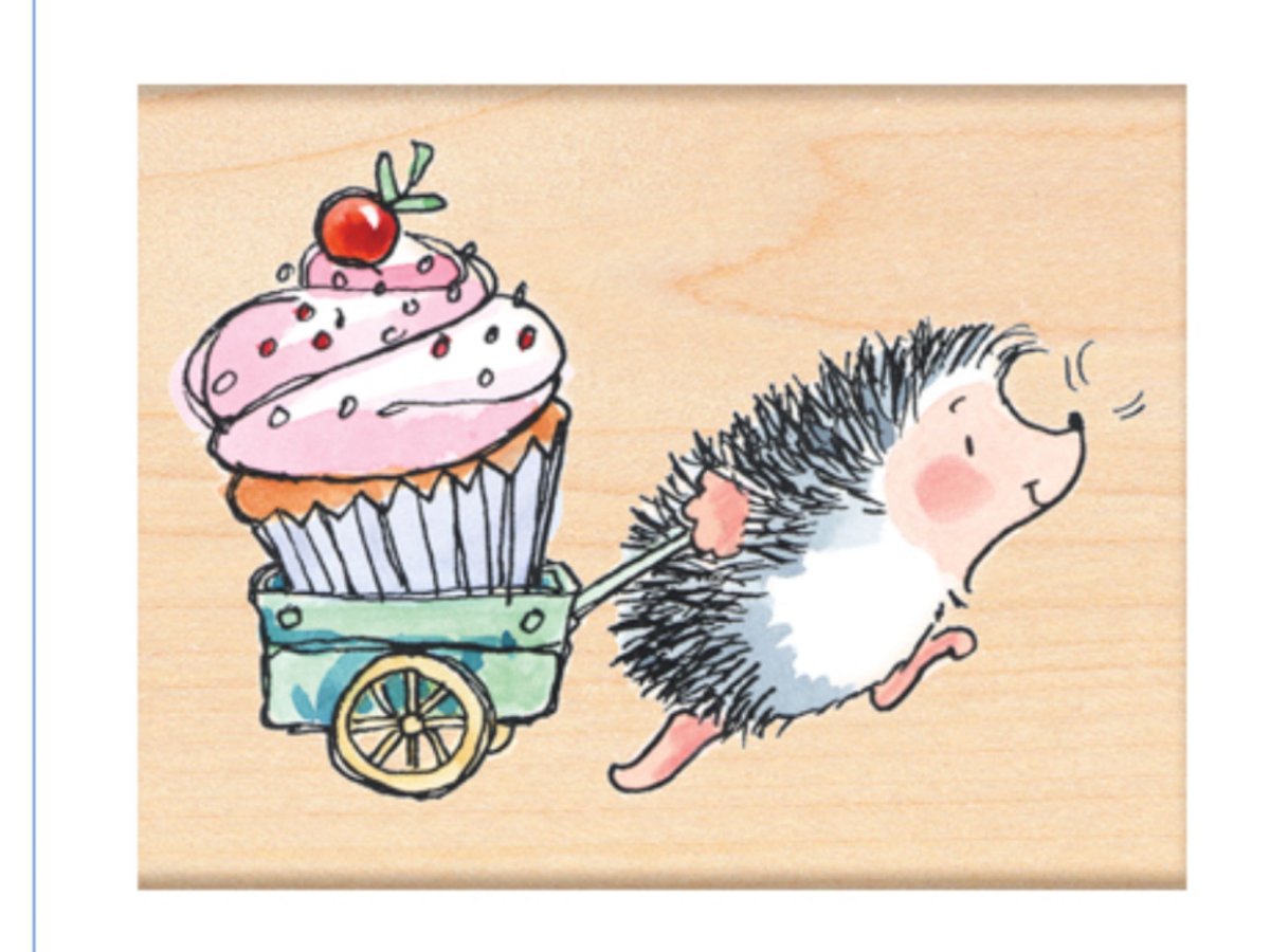 Ежик с книжкой