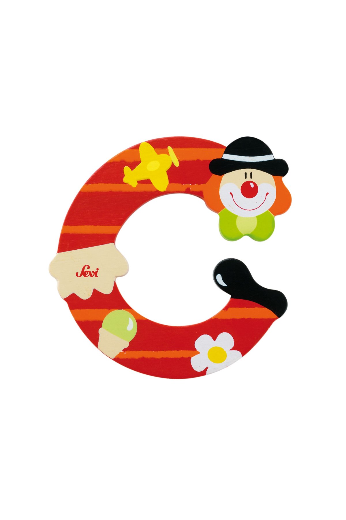 Раскраска клоун для детей 4 лет