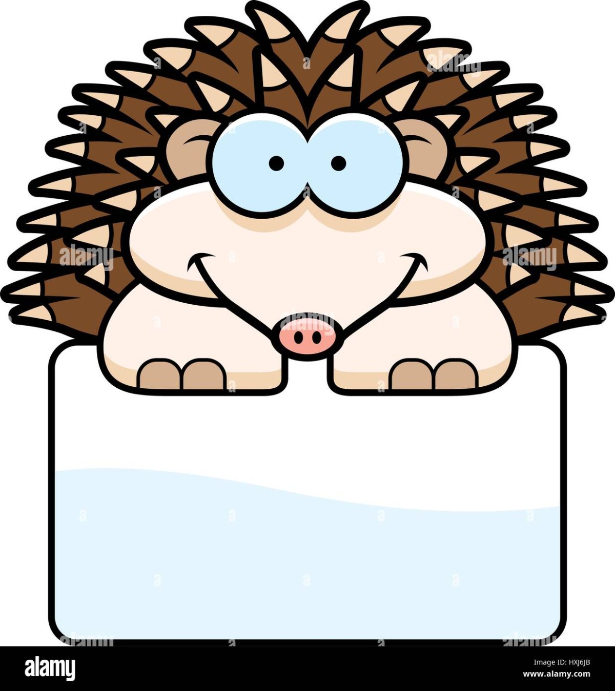 Ежик с яблоками и грибами