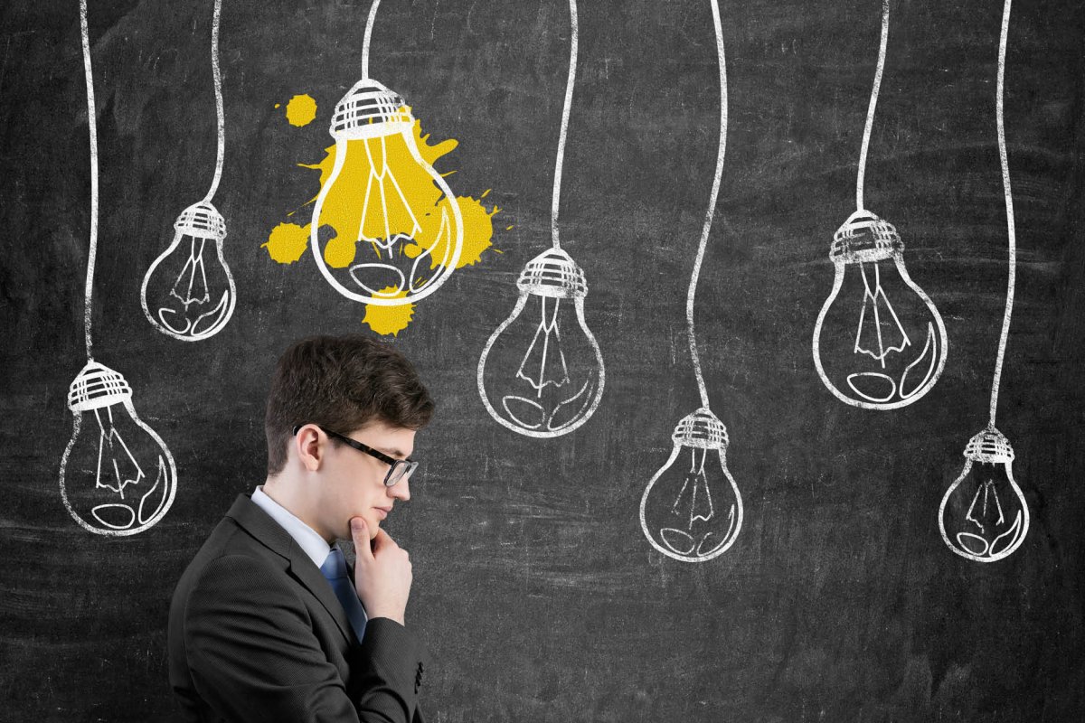 Лампочка над головой